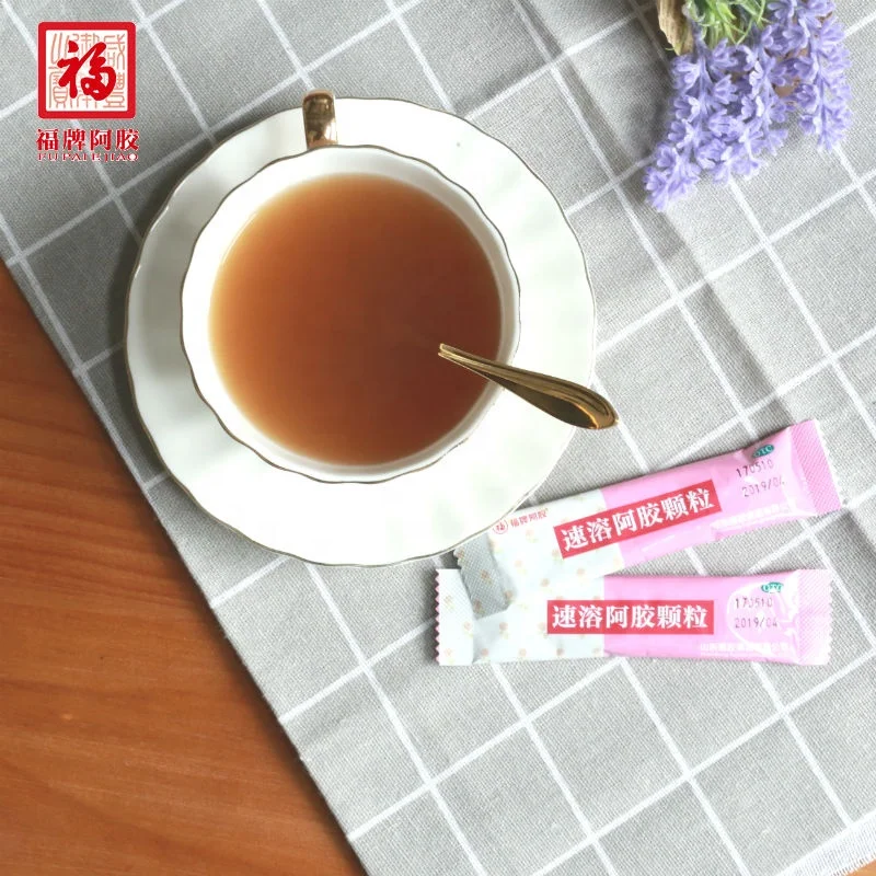 
INSTANT E-JIAO GRANULE for beauty anti-aging/Medicinal Tea, FUPAI Brand, 100% E-Jiao 