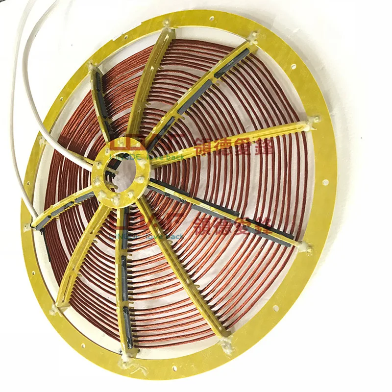 15 кВт домашняя Коммерческая индукционная плита в форме катушки с тонкой обмоткой из меди нагревательная пластина под заказ