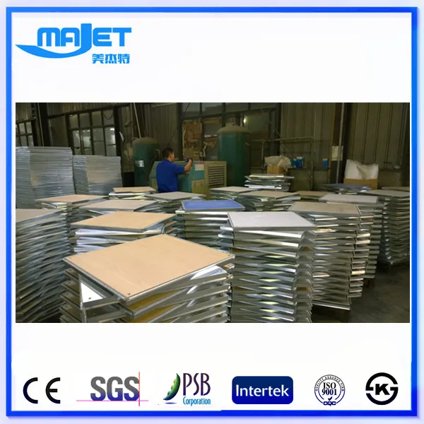 HPL/PVC calcium sulfate raised floor price size:610*610mm