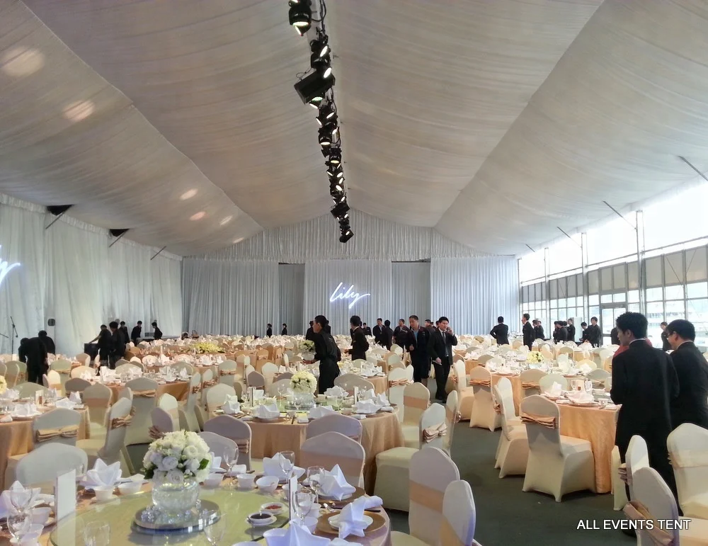 
100 200 People Clear Span Wedding Party Tents For Outdoor Events 