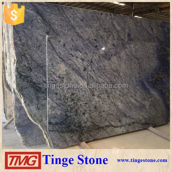 
Natural Stone Azul Bahia Granite For Luxury Countertop, table top 