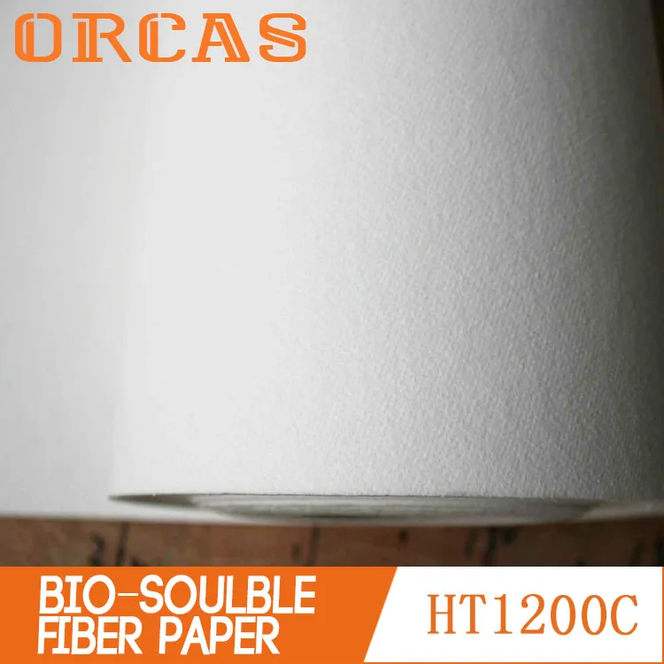 Невоспламеняющаяся бумага, биорастворимая бумага из керамического волокна для изоляции