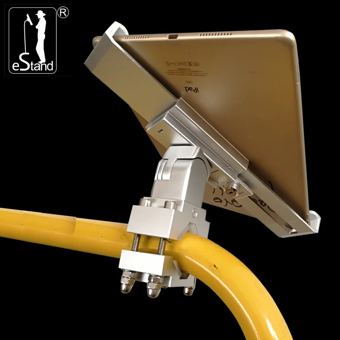 eStand BR24008Q forklift/wheelchair circular mount tablet pc keys support holder