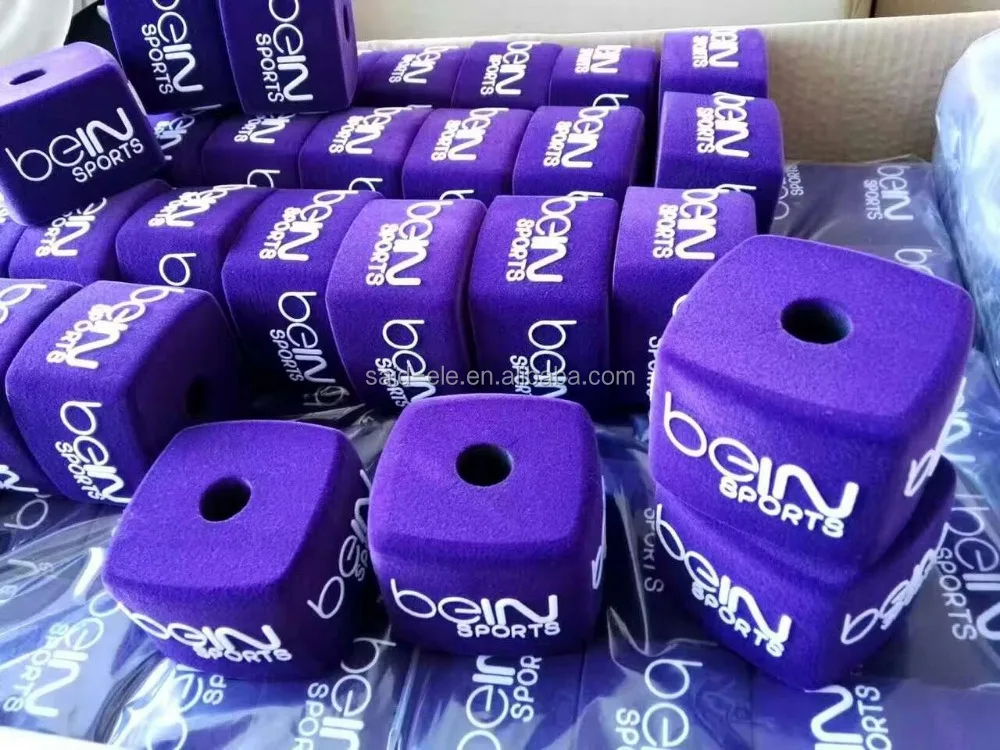 Custom foam windscreen for TV microphone sponge windshields