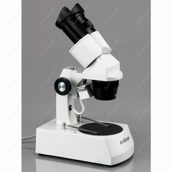 AmScope Supplies Stereo Binocular Coin Microscope 5X 10X 15X 30X Perfect for examination of insects, plants, stamps, jewel