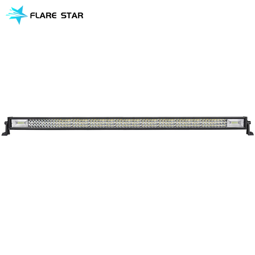 
Triple Row Wholesale Offroad 52inch 3 Rows 12 Volt Led Light Bar for Car 24v Atv Trucks driving 
