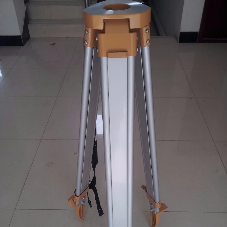 light weight screw lock surveying tripod