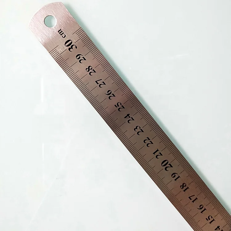 Custom multi drawing measuring metal stainless steel ruler