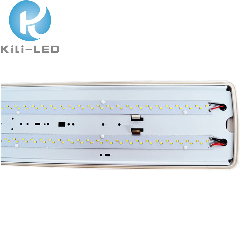 4ft 8ft ETL DLC  wholesale manufacturer price High Lumen 40W 50W 80W 100W IP65 LED Tri-proof Light triproof vapor tight light