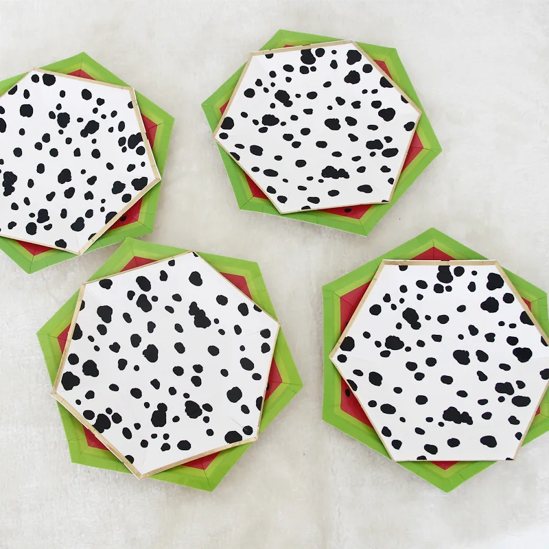Custom Watermelon Printed Party Disposable Cake Paper Plates