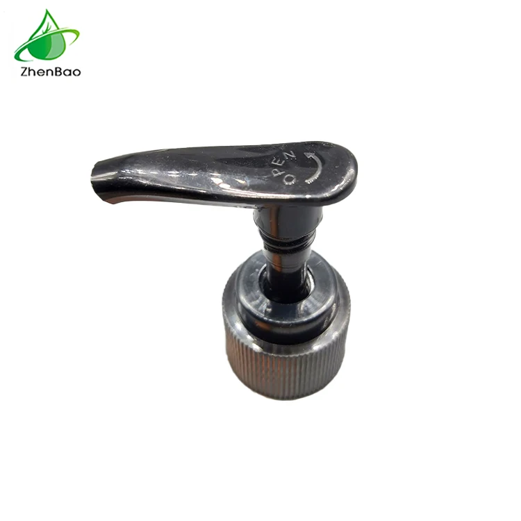 ZhenBao черный прозрачный пластиковый распылитель 28 410 диспенсер для жидкой пены насос для лосьона