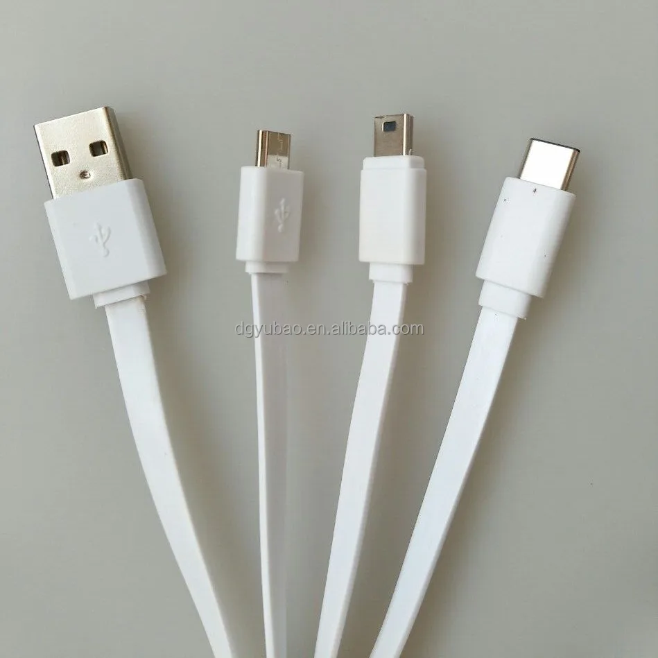 Оптовая продажа зарядное устройство 0 1 м с несколькими Usb-портами 4 в кабель для зарядки и передачи данных Usb Type-C