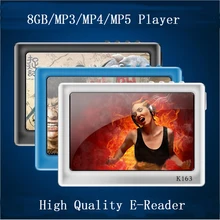 Hot Sale 8GB 4.3 inch 720P HD Definition Touch Screen MP3 Mp4 Mp5 Music Video Player+TV out+Video+FM ebook Reader Game Player
