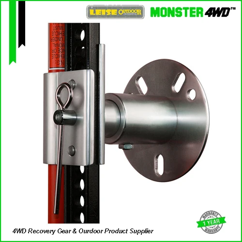 Monster4WD 100% Aluminum Alloy Farm Jack Spare Wheel Mounting Bracket