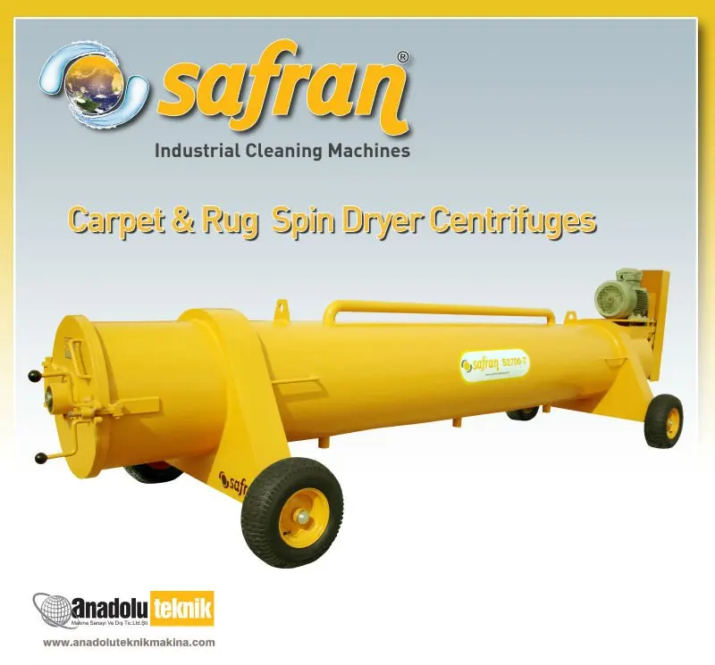 
Carpet Centrifugal Dryer 2300-T 