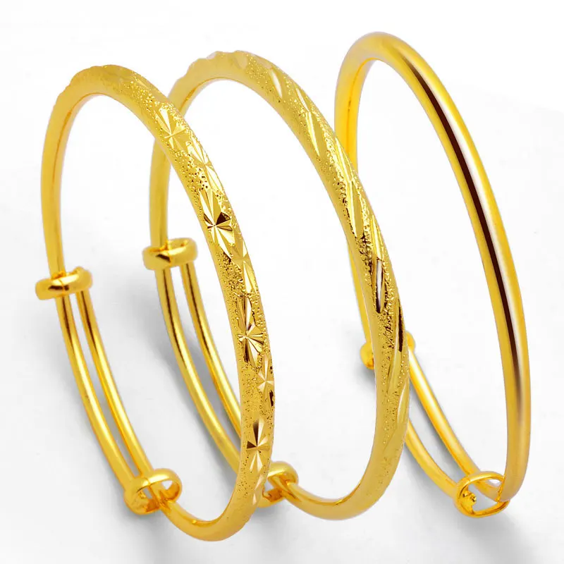 YK Jewelry Wholesale China New Product Latest Fashion Women Chinese Promotion Item 24K Plated Saudi Gold Jewelry