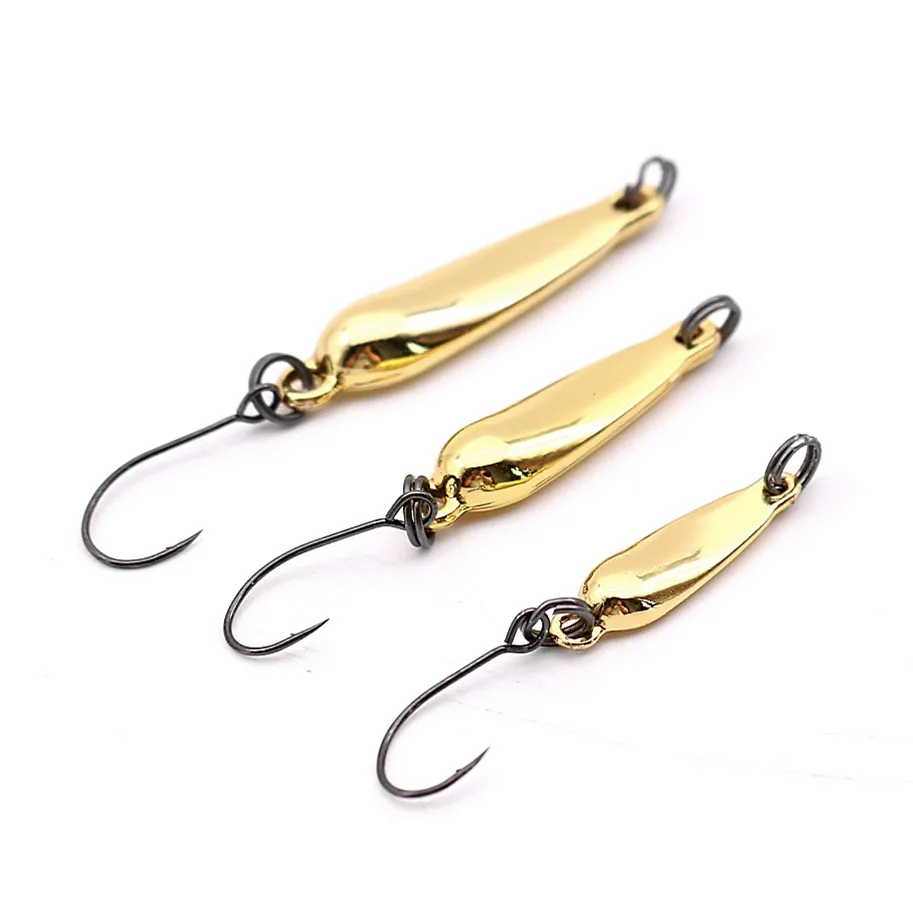 
2020 new design artificial 2.5g single hook metal lure fishing bait for sale 