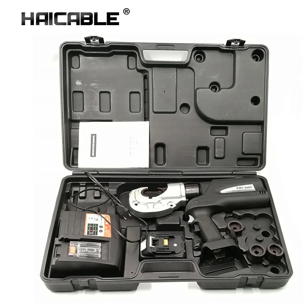 Hydraulic Battery Fishing Cordless Swaging Crimper Stability Quality Wire Rope Terminals Crimping Tool