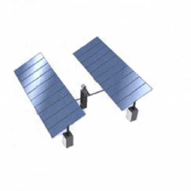 5kw automatic flat single axis sun tracker solar tracking system with hot galvanizing