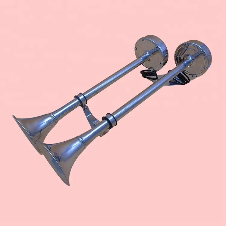 Factory price wholesale marine dual trumpet air horns for boat