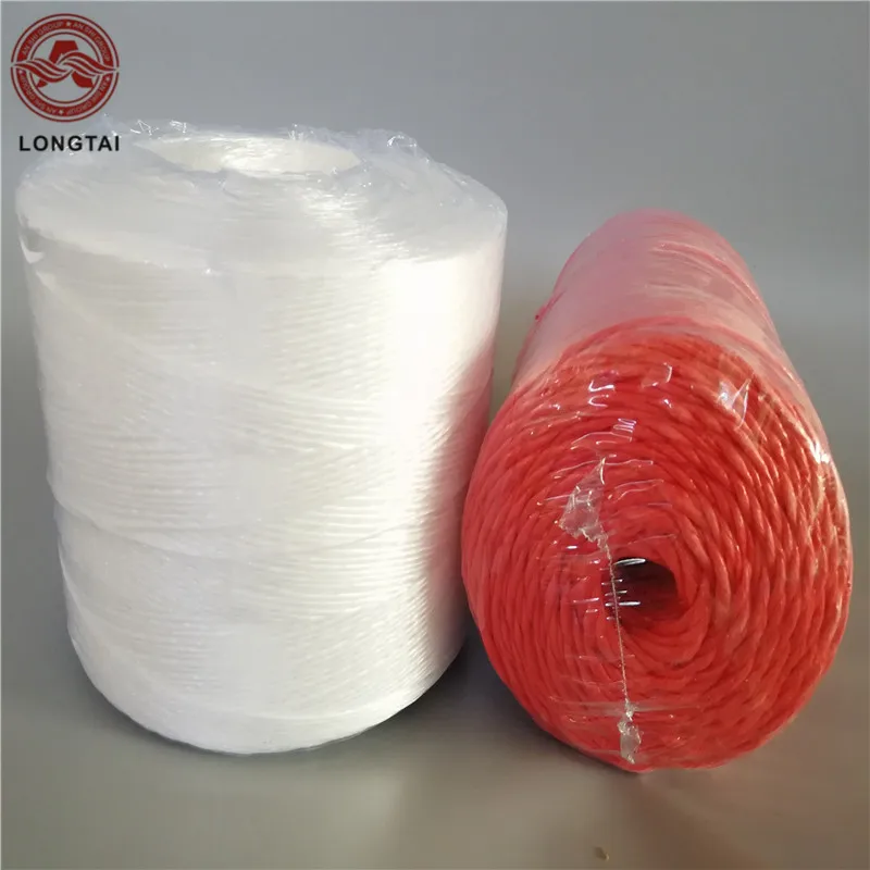 Virgin PP Split Film Rope Hay Baler Blue Twine ply-propylene yarn For Garden And Farm Use