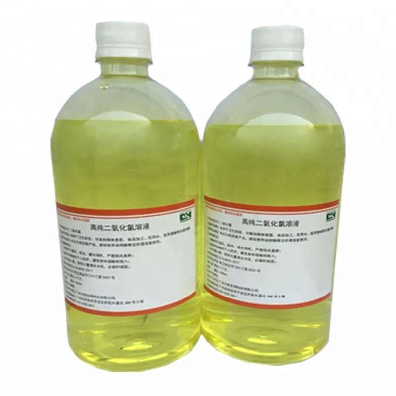 
Hospital disinfectants bactericide chlorine dioxide solution 