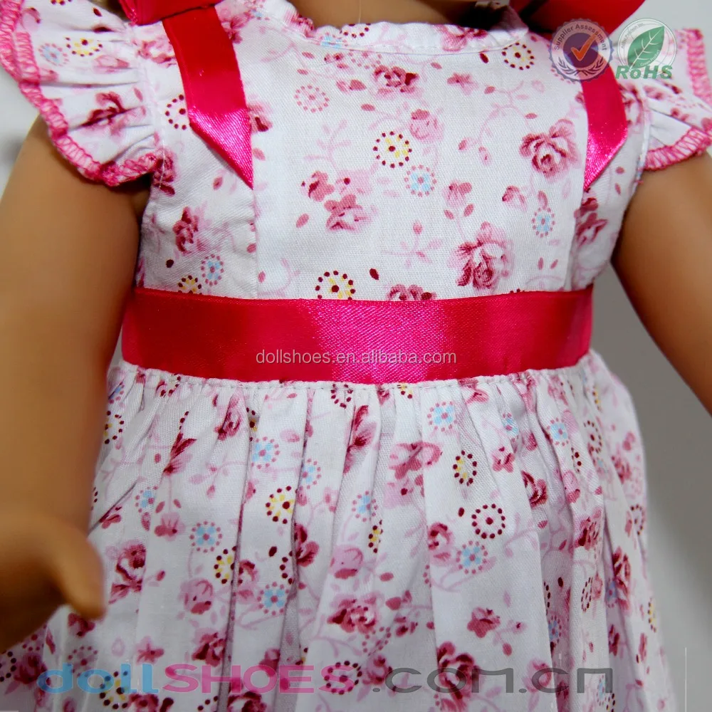 
sunny summer 18 inch amerian girl doll dress 