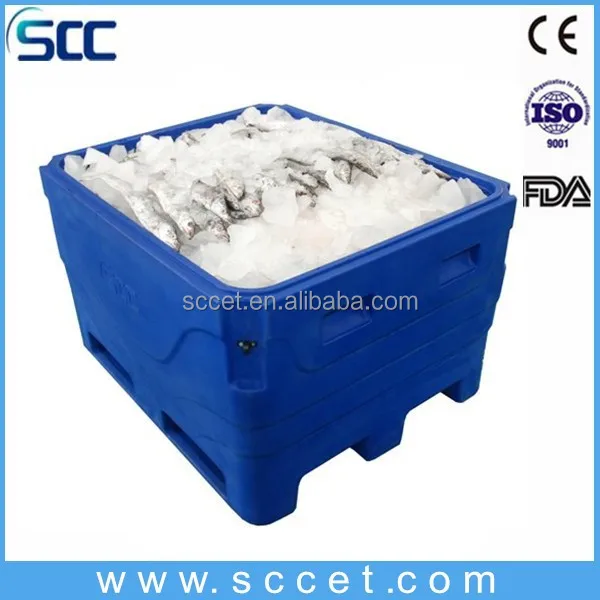 Изолированный контейнер для рыбы SCC 600L