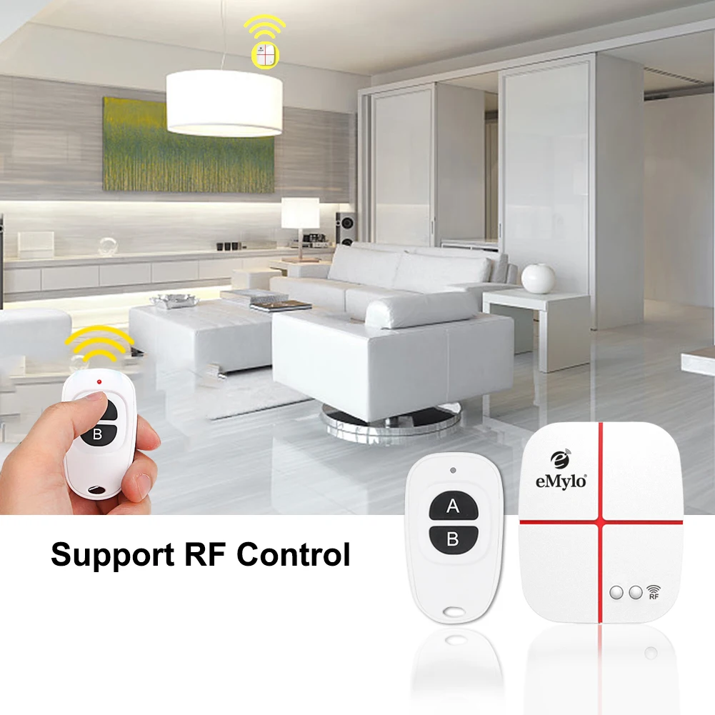  eMylo Smart Switch High Sensitivity Module Relay 2 Channel Remote Control Switches