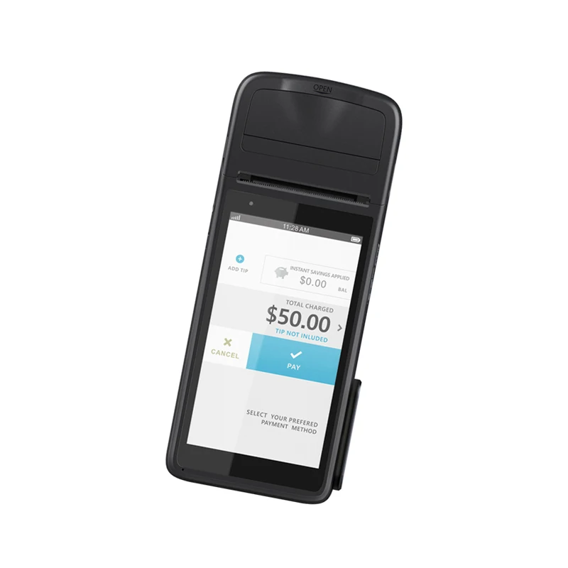 
MARCH EXPO Rugged All in one Payment Terminal Mobile Handheld Android Pos 