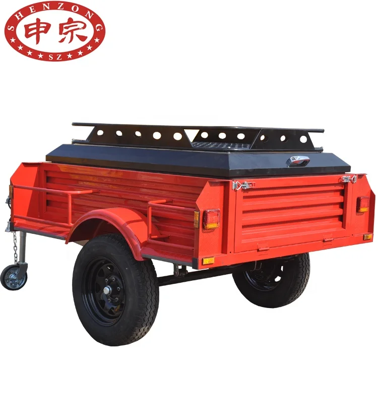 Hot Sale Off Road Small Travel Trailer With 50mm Coupler