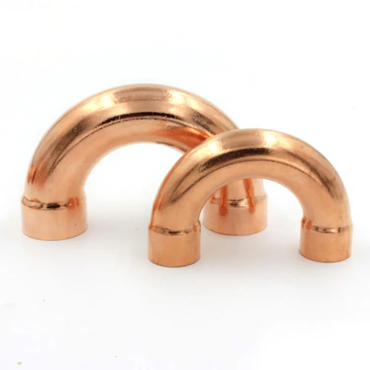 Elbow 180 Degree U-Bend Propress Copper Pipe Connector Refrigeration Pipe Fitting