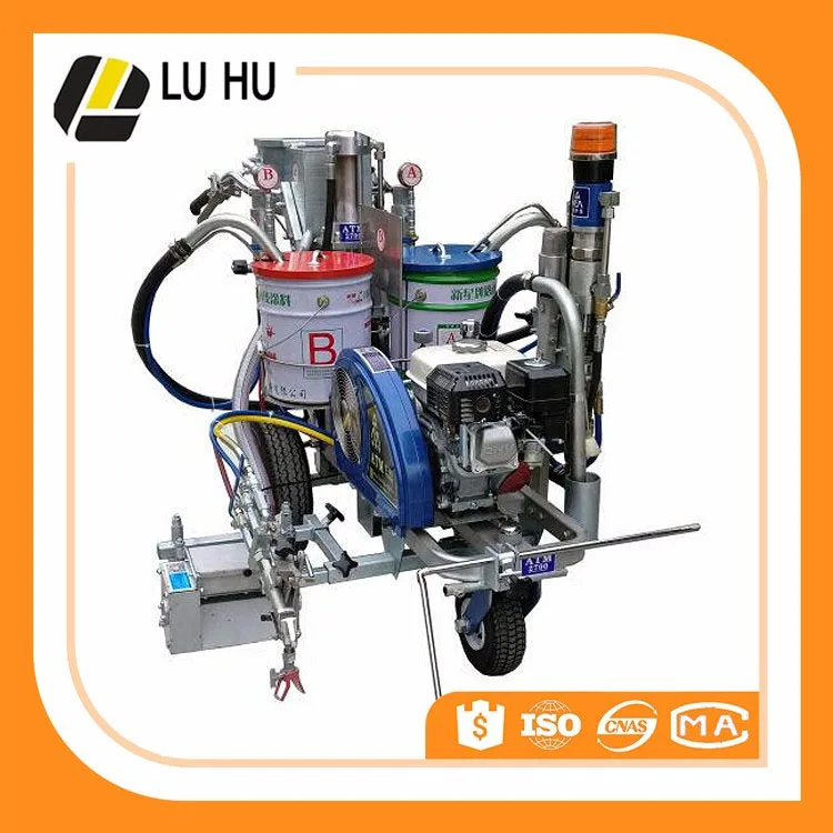 Wholesale road construction two component used airless cold paint road marking machine used