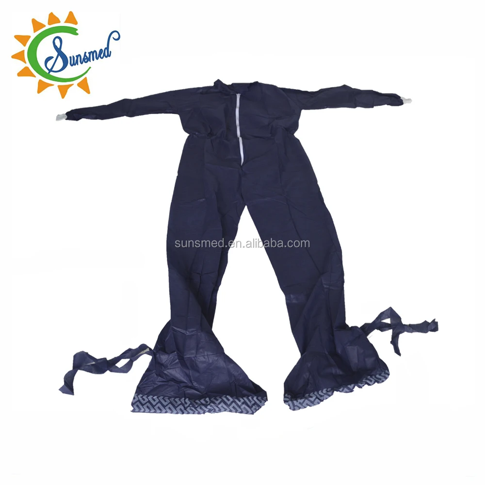Coverall products disposable coverall workwear nonwoven coverall with non-skid shoecover