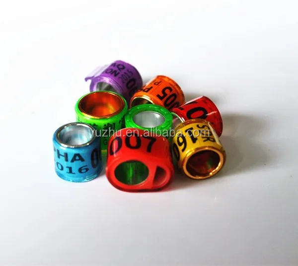 rings for pigeon custom by clients request MOQ 100pcs all kinds poultry rings with EXW price