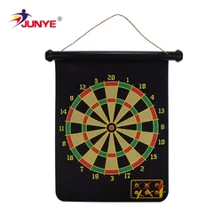 Junye 38*32CM Soft Tip Kids Magnet Dart Board Set with 4 Darts Magnet Dartboard Professional Color Box JYJ004-89 >8 Years 500pcs