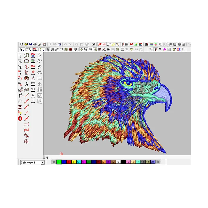 
High-quality Your Own Wristband Latest New Embroidered Embroidery Iron-on Heart Design Patch 