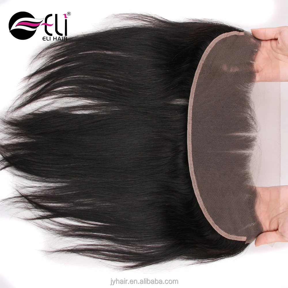
13*4 Lace Frontal Straight And Bundles Sale Closure Pre Plucked Indian Hair Silk Base Frontal 