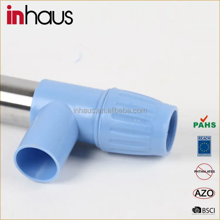 
Double pole stand stainless steel adjustable clothes rack for balcony and laundry room 