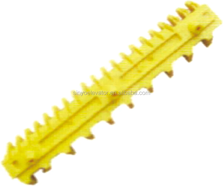 Kone Escalator parts Demarcation Strip DEE2145489,L=215.5mm,24T,ABS,Yellow