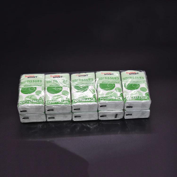 Hot sale high quality mini facial pocket tissue 2ply