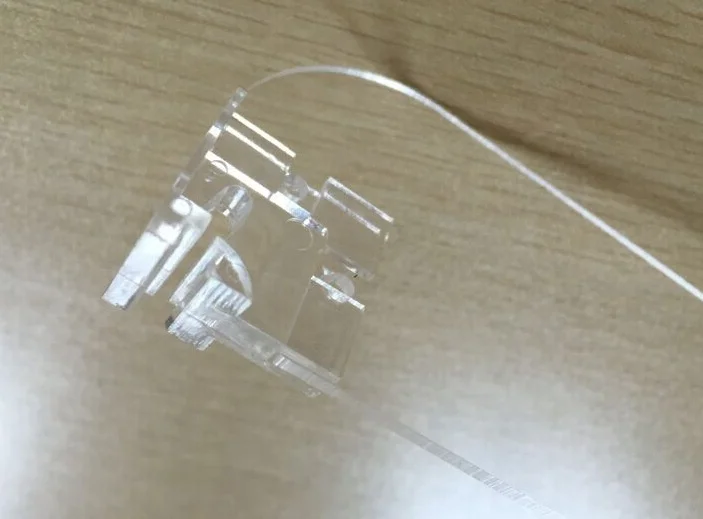 acrylic shelf divider for warehouse