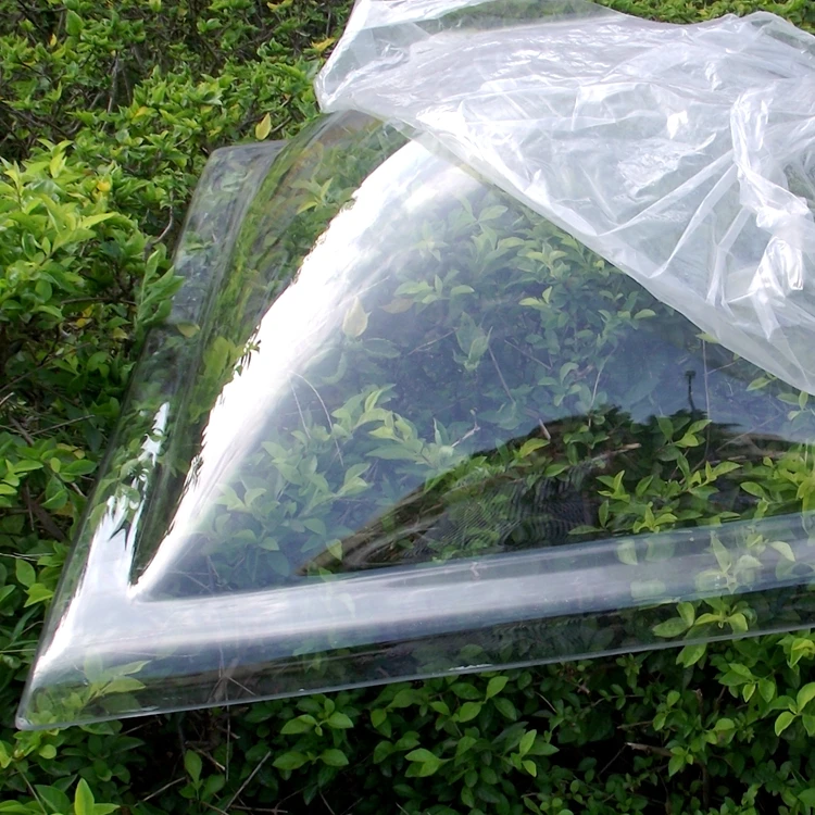 Eco-friendly indoor skylight dome basement PC dome skylight roof PMMA dome cover