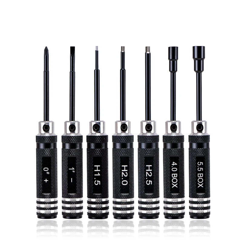 1.5mm 2.0mm 2.5mm 3.0 White M2/S2 HHS  Hex Wernch Screwdriver Set