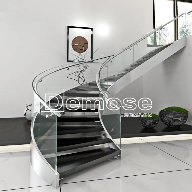 artistic spiral staircases prices/wood stair step/glass folding stairs