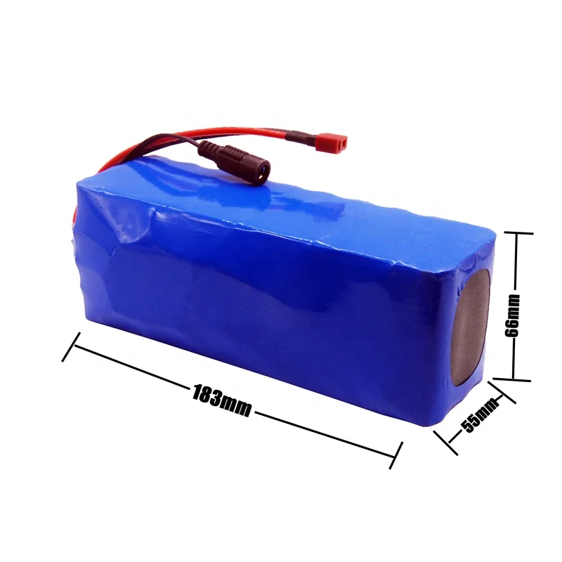 LiitoKala 36v6ah electric bicycle lithium ion battery 18650 6000mAh 10S3P large capacity battery pack bms 500W overcurrent