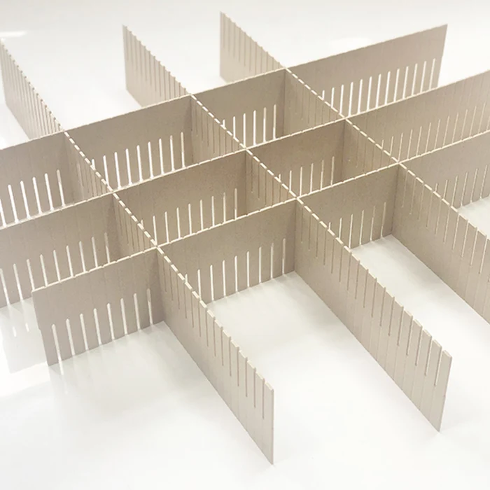 DIY популярный Пластиковый Регулируемый 7 см ширина 48 см длина органайзер ящик для хранения разделитель