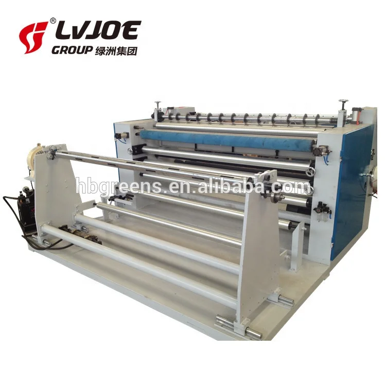 LV-FT circular blade paper / fabric / film Double -shaft Central surface slitting machine