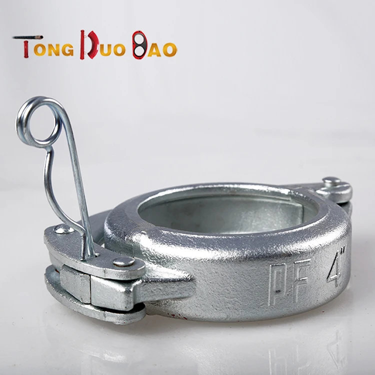 Putzmeister Parts DN100mm 4 inch concrete pump pipe snap clamp