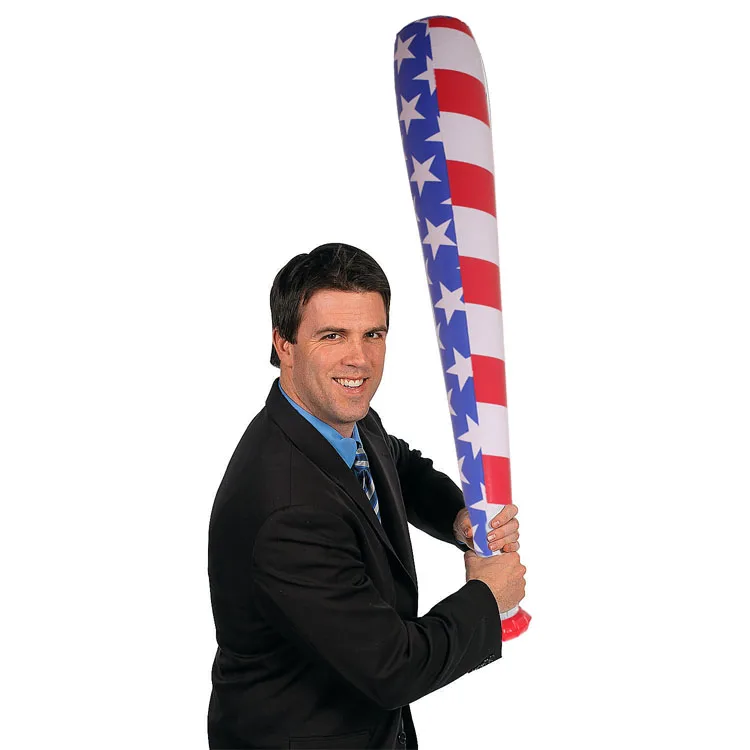 Canada flag 24inch inflatable baseball bat Party game inflatable toy bat